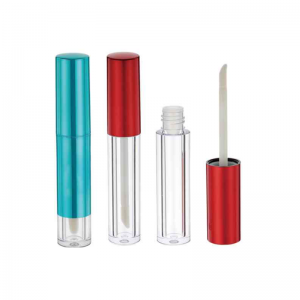 OEM Factory for Colorful Lip Gloss Tubes - Empty Lip Gloss Containers Cute Personalized Aesthetic Lip Gloss Tubes with brush tip applicator pretty bottle for liquid lipstick packaging – EUGENG
