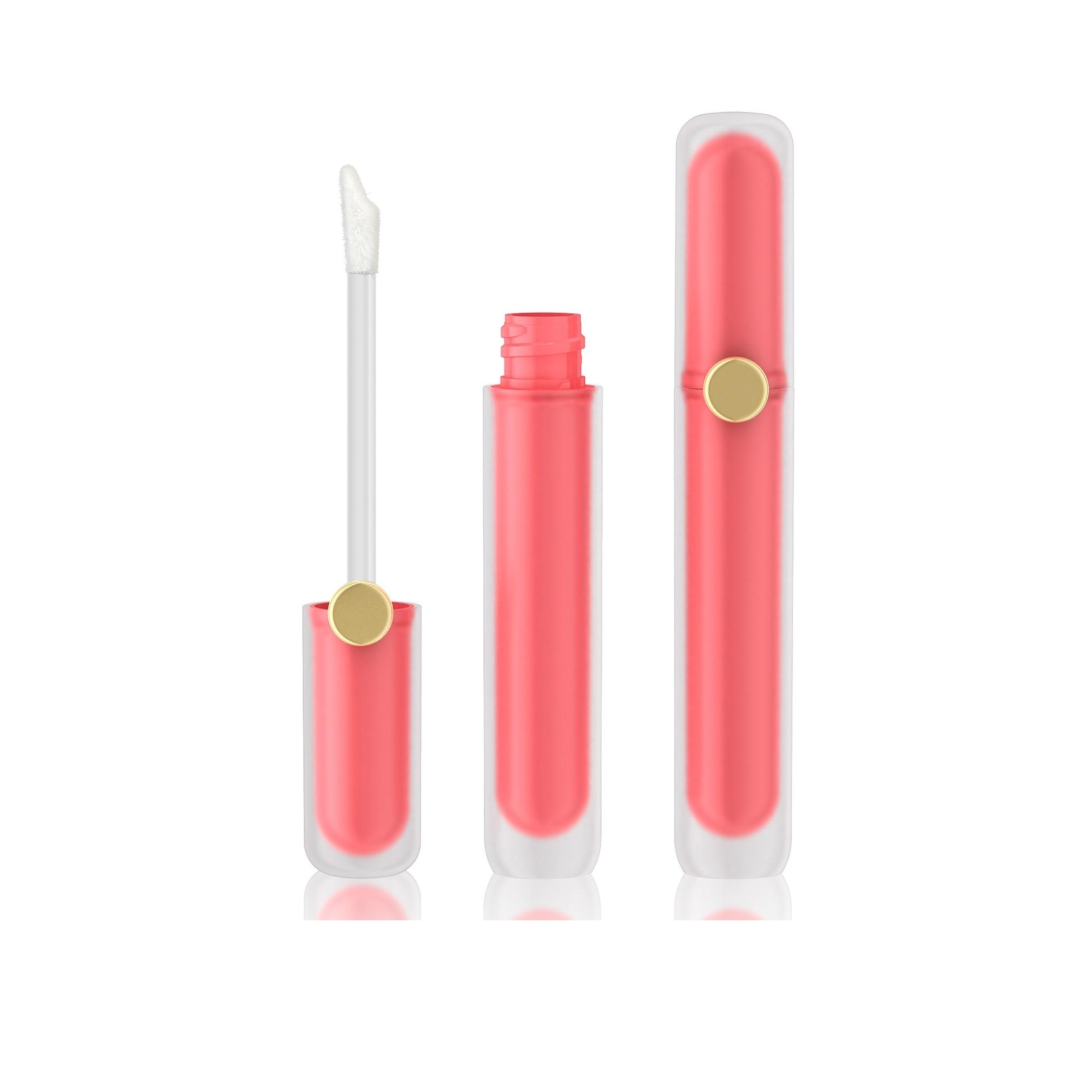Factory supplied Metal Lipstick Tube - 6ml unique cute  Lipgloss Tube empty Lip Gloss Containers transparent liquid lipstick oval bottle  with brush tip applicator – EUGENG