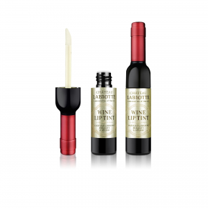 Tubo de brilho labial de vinho exclusivo de 5ml, cilindro vazio fofo, recipientes de brilho labial, frasco de batom líquido com aplicador de ponta de pincel