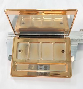 Gold Square 5 Spaces Eyeshadow Palette