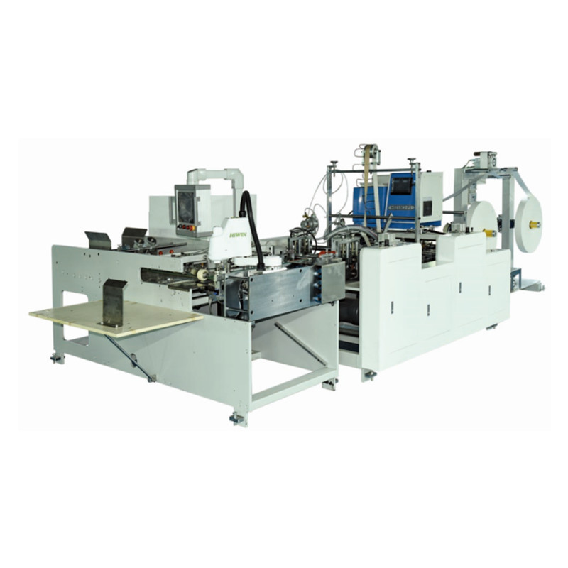 Factory wholesale Low Cost Paper Bag Making Machine - Automatic round rope paper handle pasting machine – Eureka