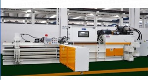 Horizontale Folsleine Automatyske Hydraulic Press Baling Machine （JPW80QT）