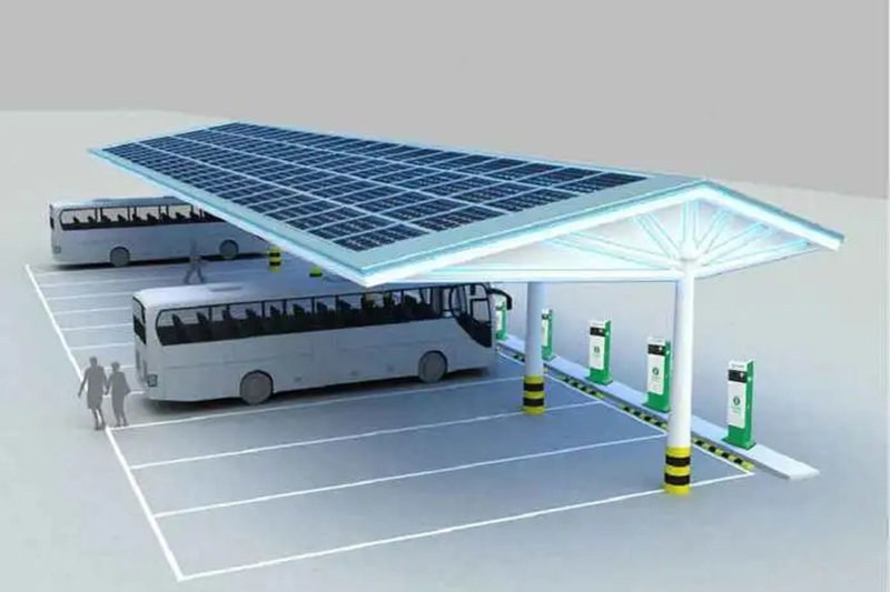 Германия официално стартира програма за субсидиране на слънчеви зарядни станции за електрически превозни средства