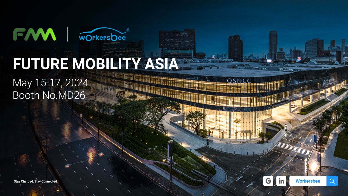 Workersbee dalyvaus Future Mobility Asia 2024