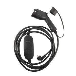 China Factory 3.0 KW 13A E-vehicle Charging 1.7kgs Type 1 Portable Electric Car Charger