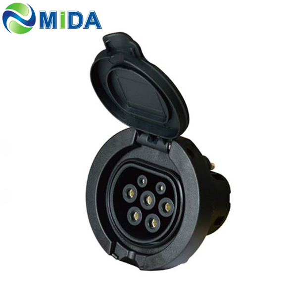 Professional China Ev Charging Connector - EV Charging Type 2 Socket 11kw 22kw 16A 32A Type2 Outlet Socket  – Mida