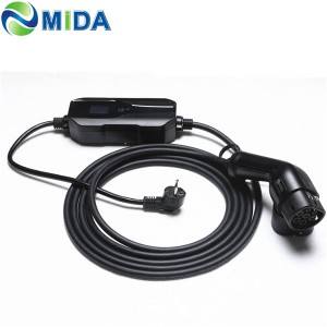 MIDA EVSE 8A 10A 16A Mode 2 Type 2 EV Charger Box Car Charger