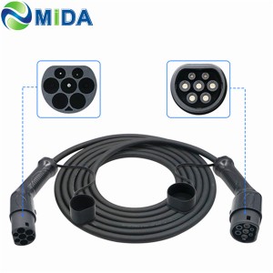 5m EV Charging Cable for Electrical Car 3.6kW 16A Type 2 to Type 2