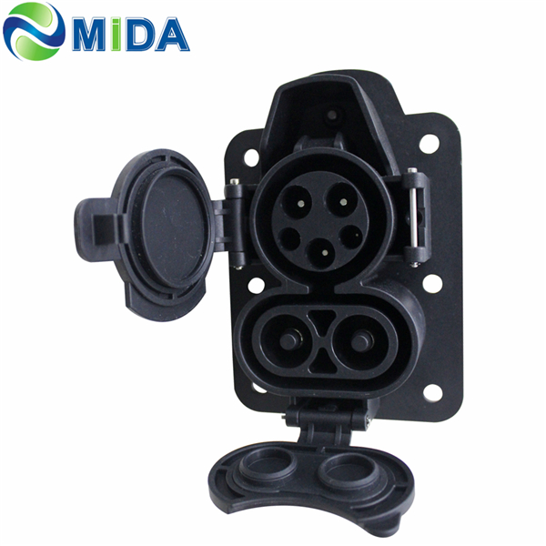 China Cheap price Ccs Type 2 Socket - DC Fast E V CCS Type 1 Charging Socket 150A 200A  Combo 1 Inlets for Electric Car V2-DSIEC3j-G-EV200S60 – Mida