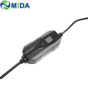 Adjustable Current IP67 Smart EV Charger Type 2 6A 8A 10A 15A Home Type 2 Charging Cable