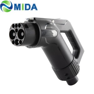 Chinese 60kW 250A GB/T Connector GBT DC Charging Gun for EV Fast Charger Station