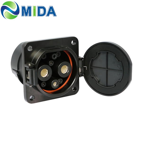 GB/T DC Charging Socket China Manufacture 150A 200A GBT Vehicles Inlets Featured Image
