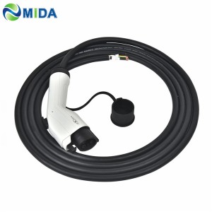 16A 32A Type1 EV Charging Cable J1772 Plug with 5m Cable