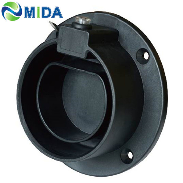 China wholesale Electromagnetic Door Lock - IEC62196-2 Type2 AC Dummy Socket Holder For Type 2 EV Connector – Mida