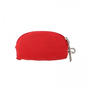 NL19-08 Foldable bag; zipper pouch; tote bag; shopping bag; reusable;