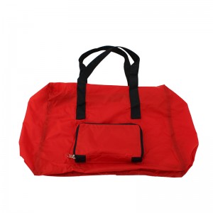 NL19-07 zipper bag  storage bag ripstop material zipper front pocket traval bag
