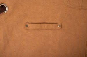 Apron AP23-08 Canvas apron with crossback cotton webbing straps