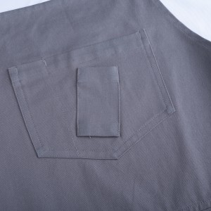 Apron AP23-06 Enzyme wash fabric bib apron