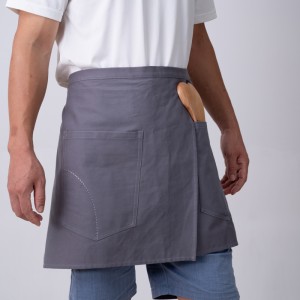 Apron AP23-07 Enzyme wash fabric waist apron