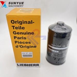 Filtro de aceite para Liebherr 10297295