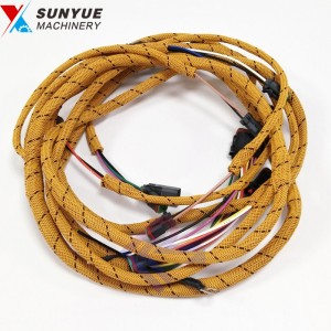 Ulod CAT 330C 330CL Wiring Harness Cable Wire Alang sa Excavator 197-4411 1974411