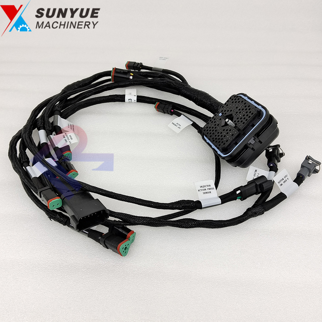 Caterpillar CAT 324D 325D 326D 329D C7 Engine Wiring Harness Cable Wire For Excavator 198-2713 381-2499 1982713 3812499