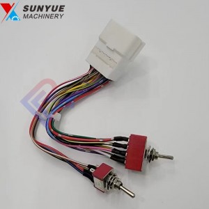 PC130-8 PC200-8 PC220-8 PC240-8 PC300-8 PC350-8 PC400-8 Komatsu Wiring Harness Cable Wire ho an'ny Excavator 20Y-06-41150 20Y0641150