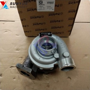 GT2052S Turbocharger សម្រាប់ Excavator Perkins Engine Turbo 2674A324 2674A323 2674A382