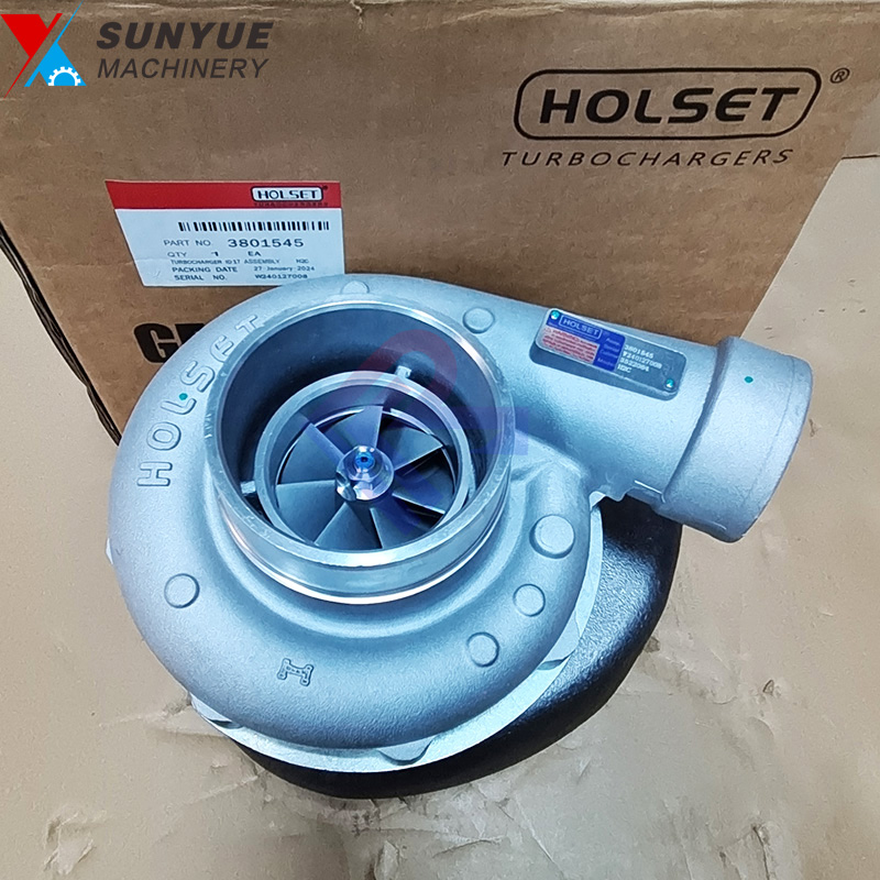 Excavator Parts For Holset Engine Turbo 3801545 Turbocharger H2C