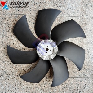Liugong 922E Engine Cooling Fan Blade For Excavator 40C1900
