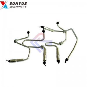 Hitachi ZX200-3 ZX240-3 Isuzu 4HK1 Fuel Injection Pipe Piping Line Tube 8973718311 8973734171 8973718331 8973718341
