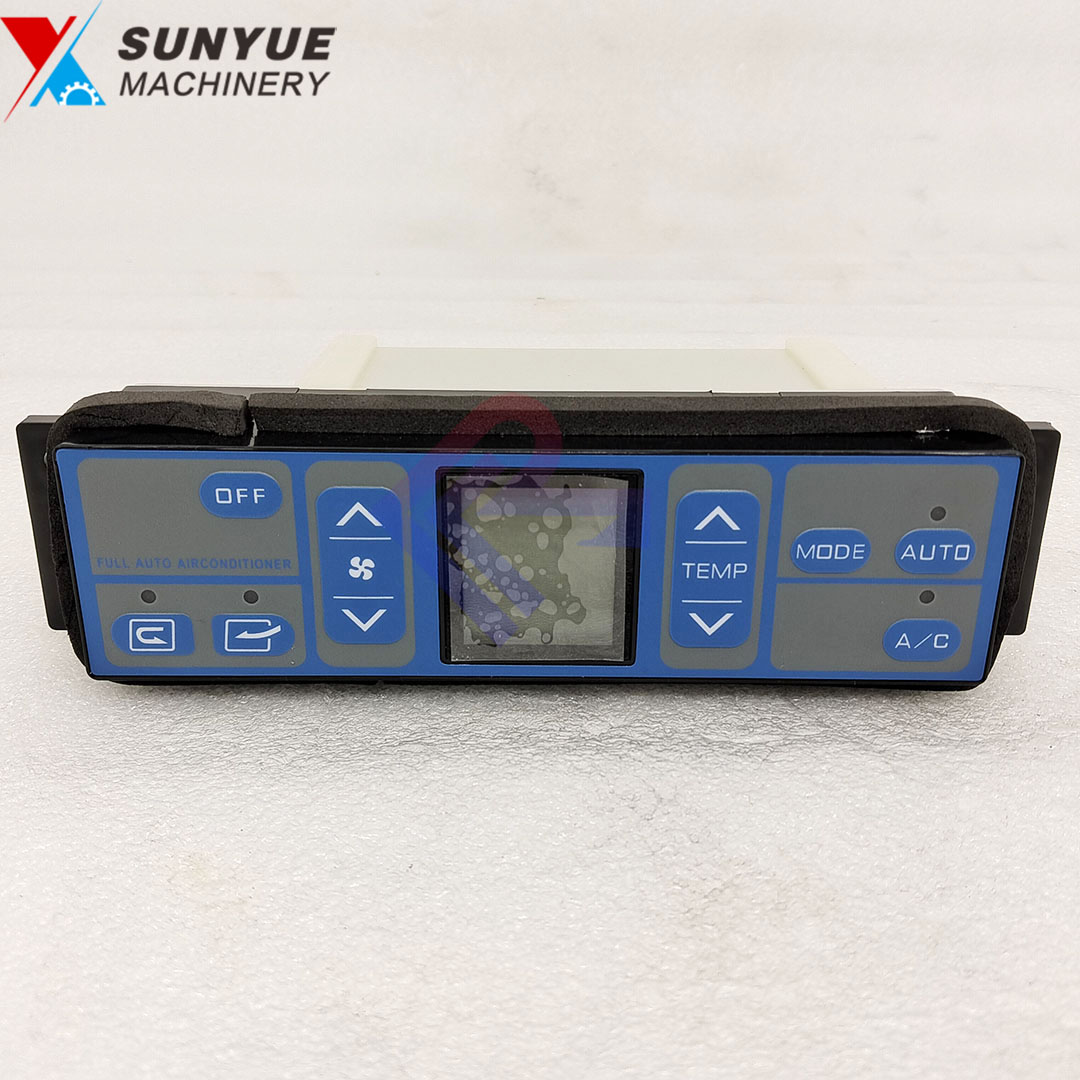 SY135 Paneli i çelësit të kontrollit të kondicionerit për ekskavator Sany 60240844 146570-3830