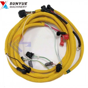 PC400-6 6D125 Enjin Wiring Harness Kabel Wire Untuk Komatsu Excavator 6152-82-4110 6152824110