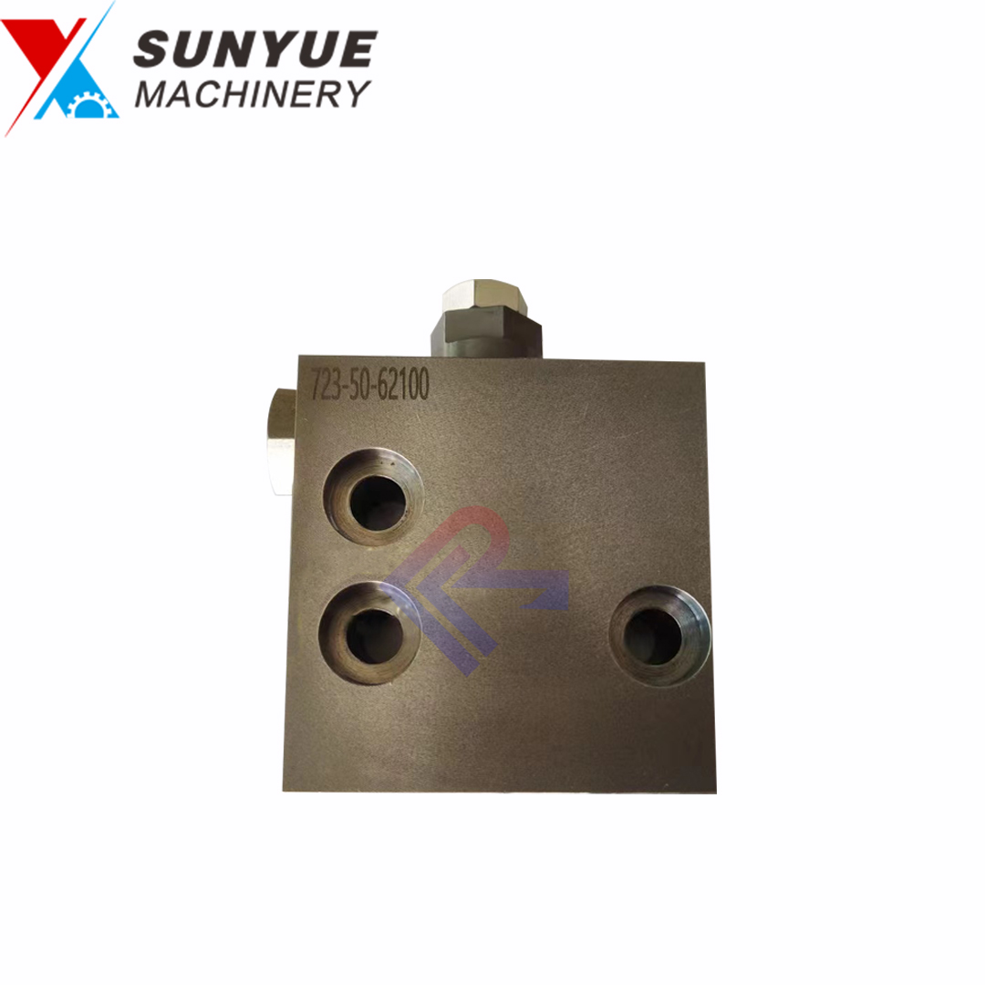 PC160-7 Glavni ventil redukcijski ventil za rasterećenje za bager Komatsu 723-50-62100 7235062100