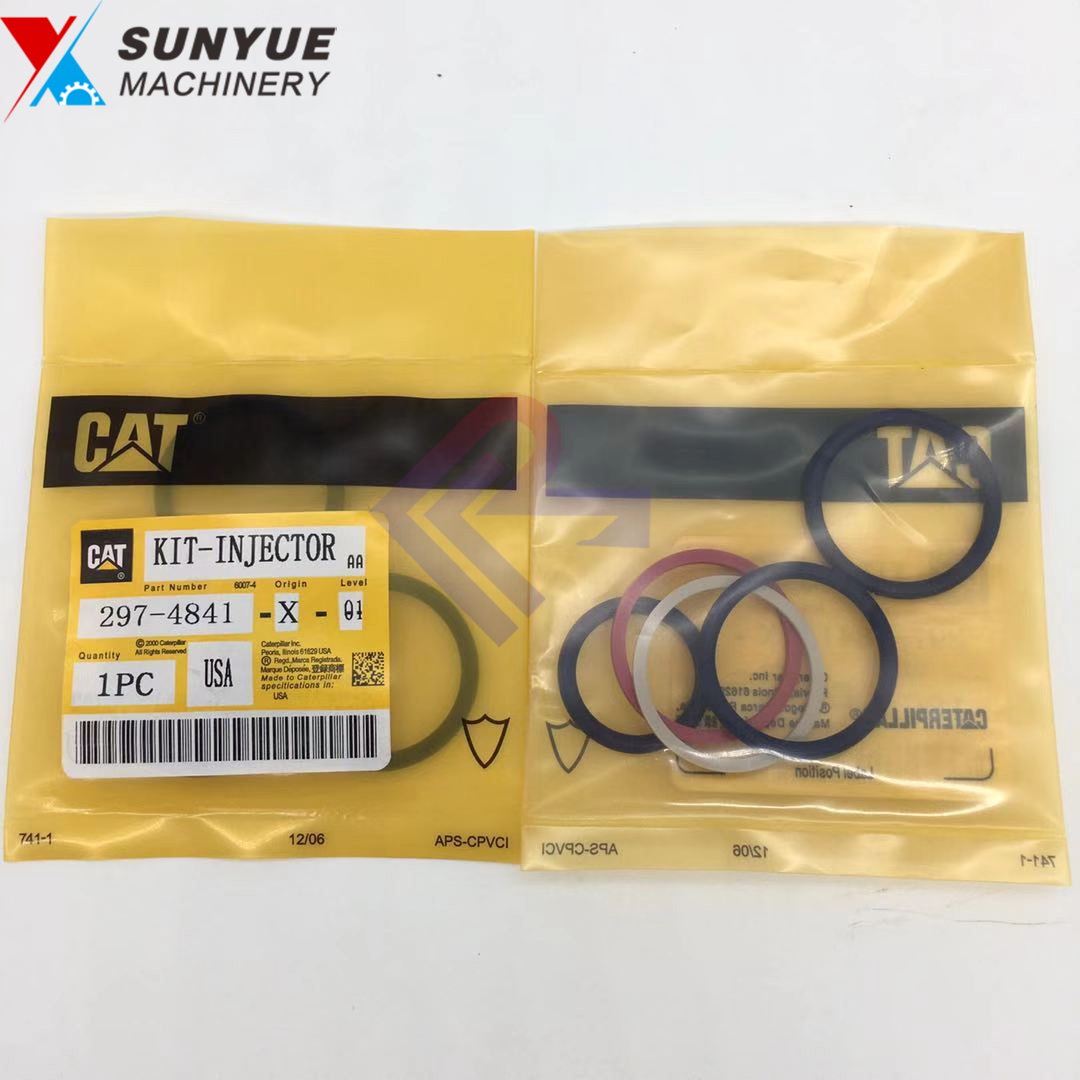 297-4841 2974841 O-ring C7 C9 Engine Injector Seal Kit For Caterpillar Excavator