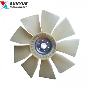 600-623-8580 Engine Cooling Fan Blade For Bulldozer Komatsu D41P D41E D41E6T 6006238580
