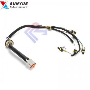 5201511 2225917 CAT 324D 325D 326DL 329D C7 Engine Injector Wiring Harness Fuel Injection For Caterpillar Excavator 520-1511 222-5917