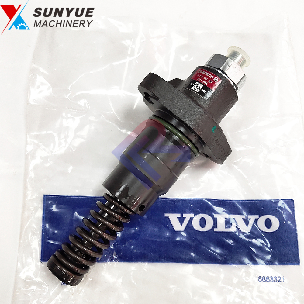 D6E Unit Fuel Injection Pump For Volvo EC160D EC220D EC200B EC210B High Pressure Pump 0414693007 21147446 02113695 0211-3695