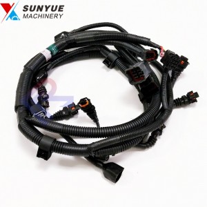 Kato HD820V Mitsubishi 4M50 Electric Injection Engine Wiring Harness Cable Wire For Excavator ME444715