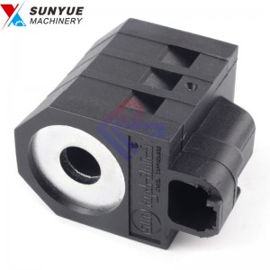 Hyundai R60-7 R80-7 R110-7 R140LC-7 R210-7 R210W-9 R220LC-9S R260LC-9A Solenoid Coil For Excavator XKBL-00004 XKBL00004