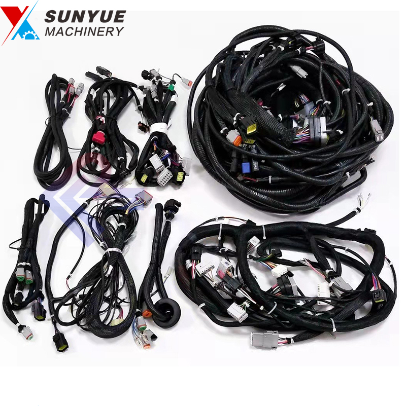 R220-9S HCE Wiring Harness Cable Cable Wire Ar gyfer Cloddiwr Hyundai 21Q6-18100 21Q618100