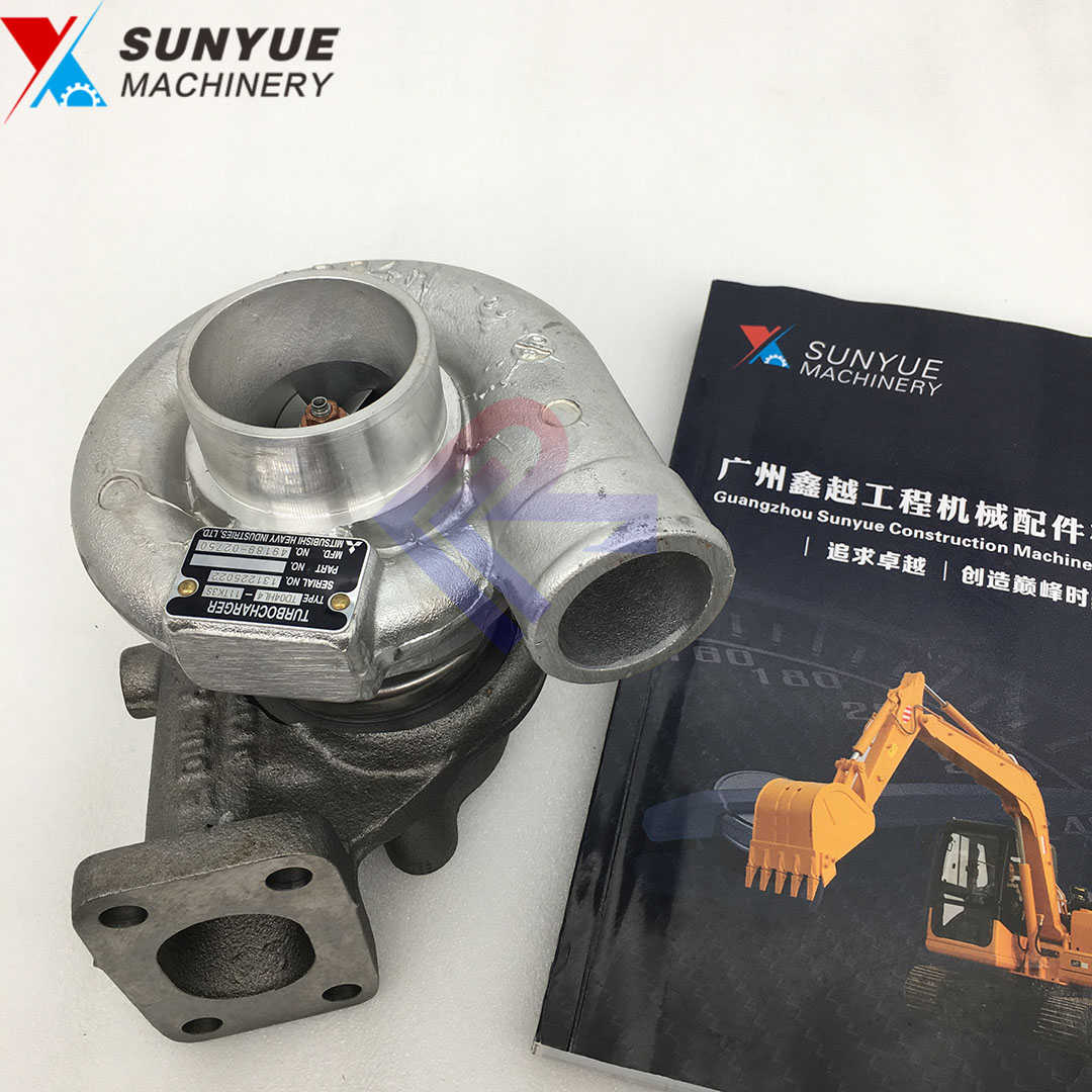 Original Parts TD04HL4 SK130-8 SK140-8 Turbocharger For Kobelco Excavator Mitsubishi D04FR Engine Turbo 49189-02750 4918902750