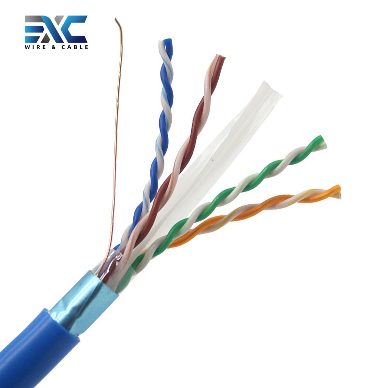 China Single Shield FTP Cat6 Bulk Cable factory and suppliers | Exc