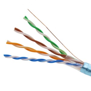 Stable Transmission FTP Cat5e Bulk Cable
