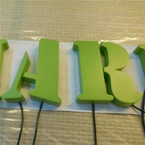 Custom Led Backlit Acrylic Sign 3D Letter Lights Outdoor Exeed Sign Channel Led Letter