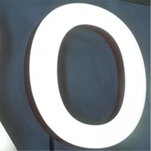 Advertising Outdoor 3D Letter Sign Led Full Lighting Letters Acrylic Signage Exceed Sign