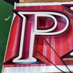 China Custom 3D Faux Neon Signs Exterior Sign Lighting Business Logo Led Neon Letter Exceed Sign