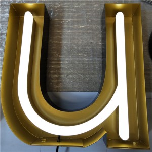 Top Quality Ice Cream Flexible Neon Sign Neon Lighting up Letter