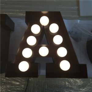 Marquee Letter Sign Club Store Shop Cartell il·luminat 3 peus 4 peus 5t Led Exceed Sign