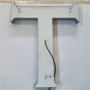 3D Back Lighting Stainless Steel Advertising Letters Mihoatra Led Signage House Number Sign